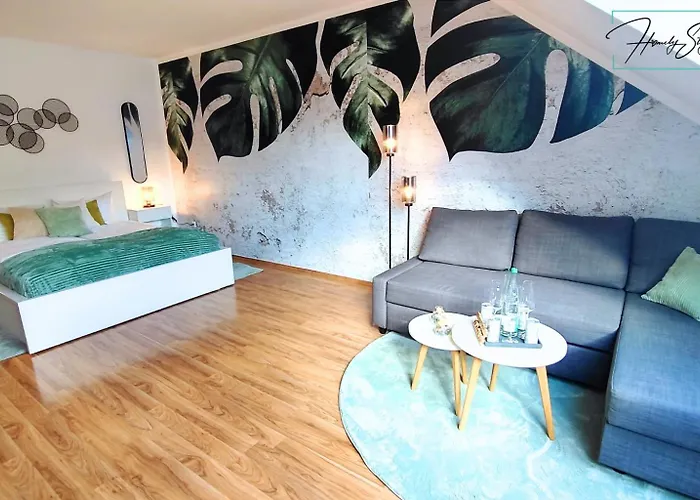 Appartamento Homely Serenity Greens - Stylisch Studio-apartment With Kitchen - 15 Min From Station-pet Friendly Monaco di Baviera